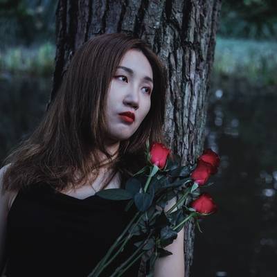 森系模特