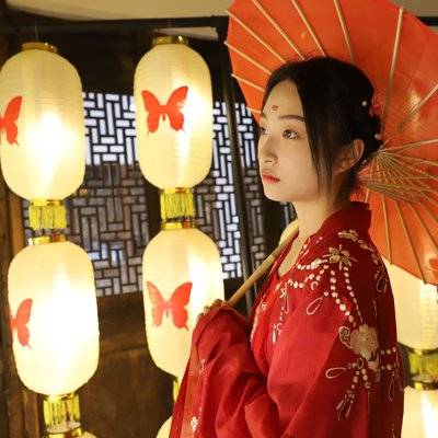 汉服模特