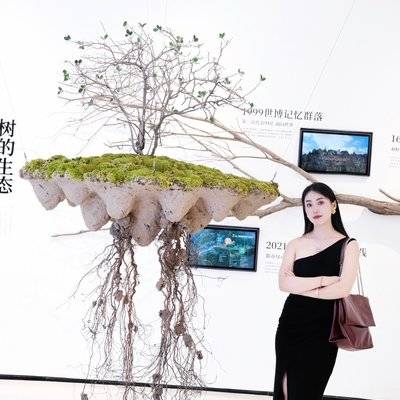 黑白模特