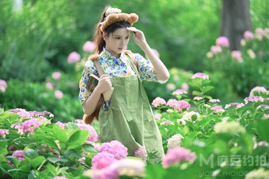森系模特