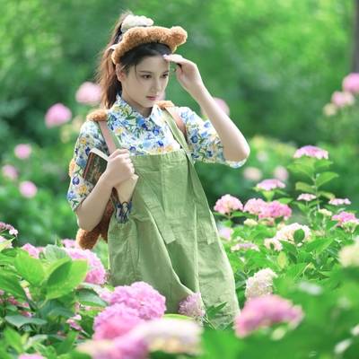 森系模特