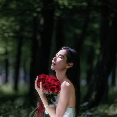 森系模特