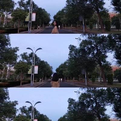 黑白模特
