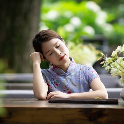 旗袍模特