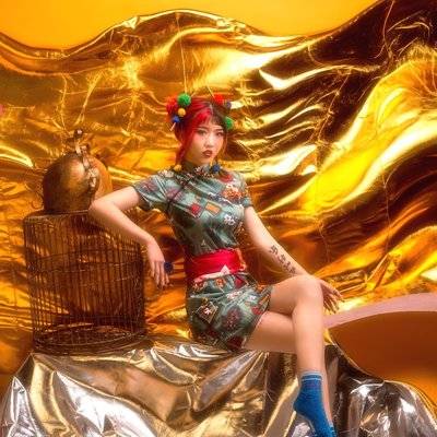 旗袍模特