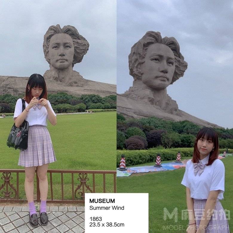 校园模特