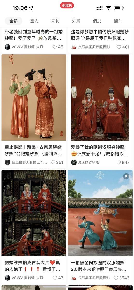 情侣模特