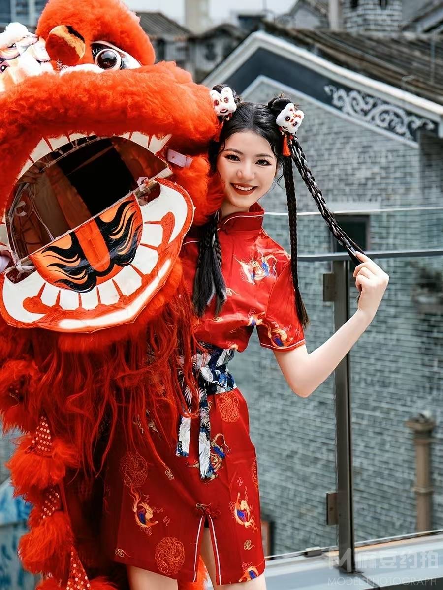 汉服模特