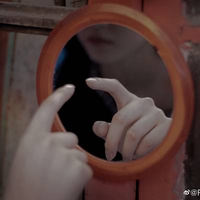 黑白模特