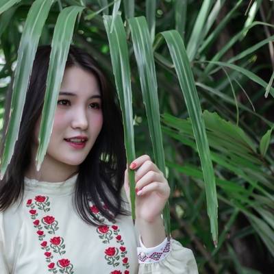 森系模特