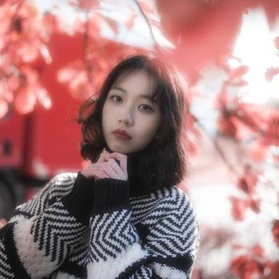 森系模特