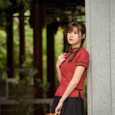 旗袍模特