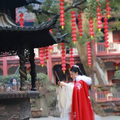 汉服模特