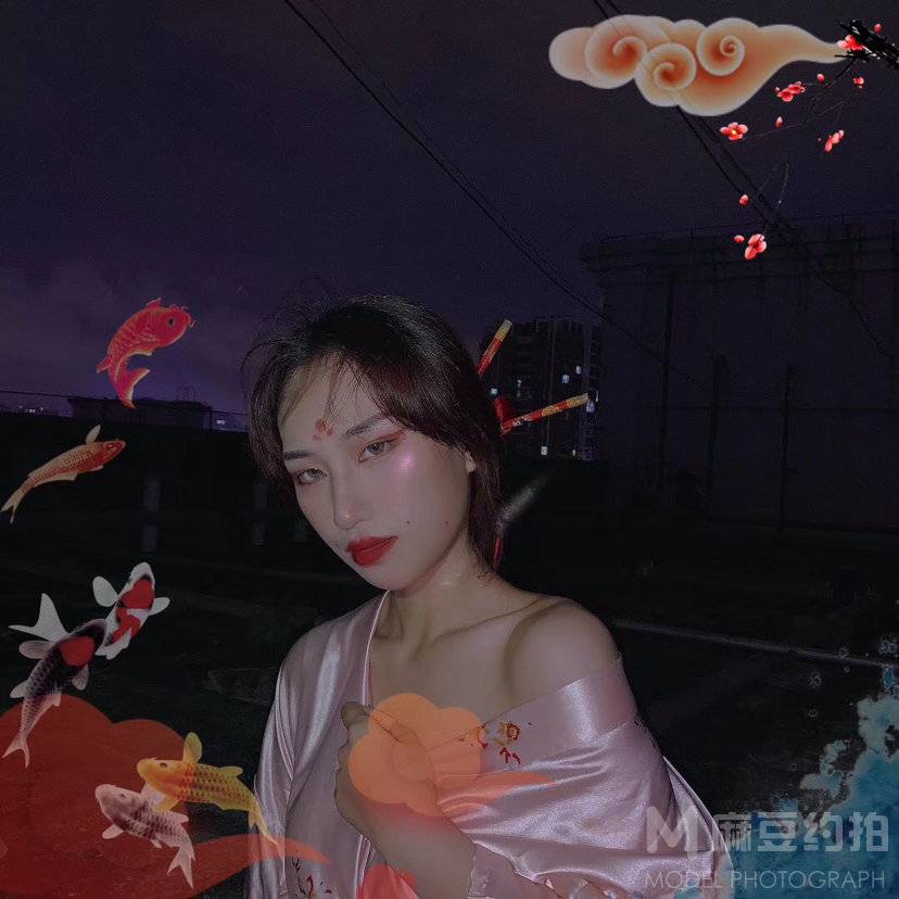 妆容模特