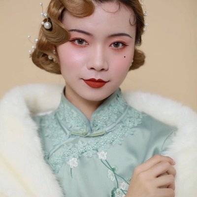 旗袍模特