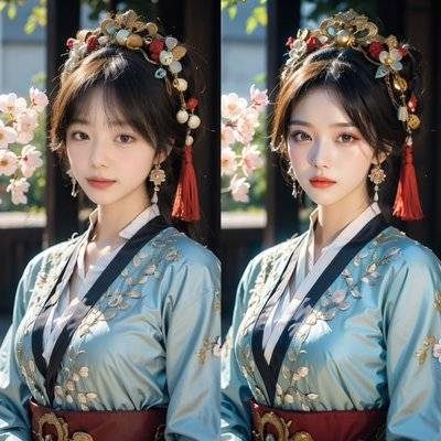 汉服模特
