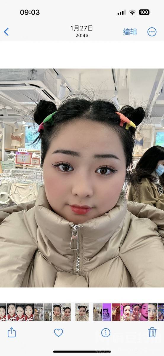 妆容模特