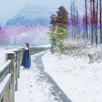 汉服模特