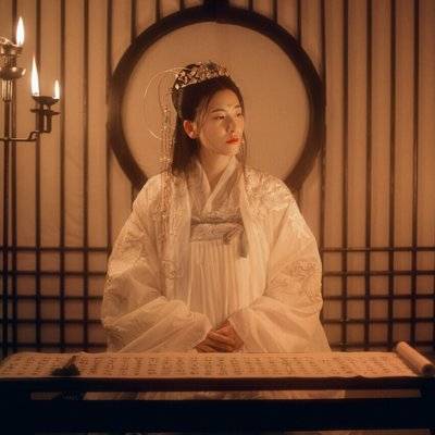 汉服模特