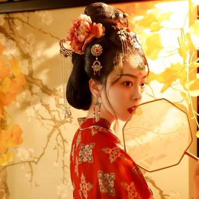 汉服模特