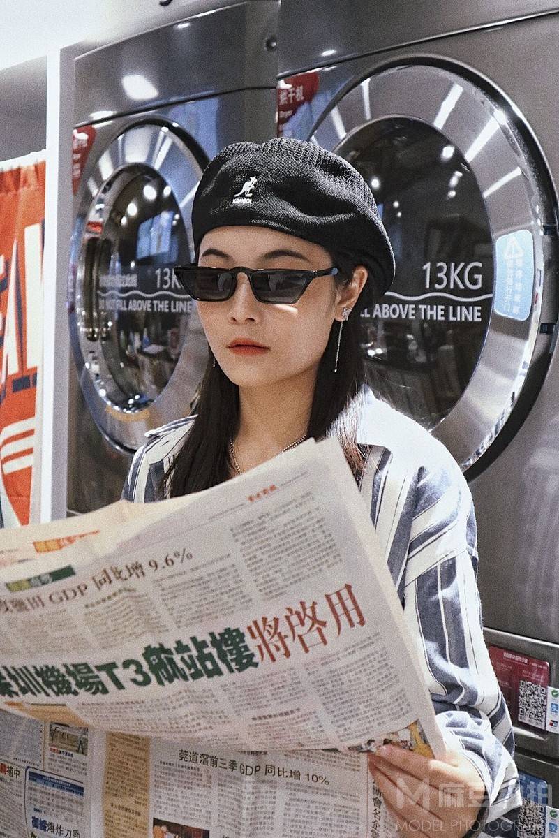 胶片模特