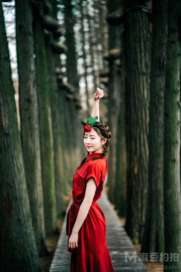 森系模特