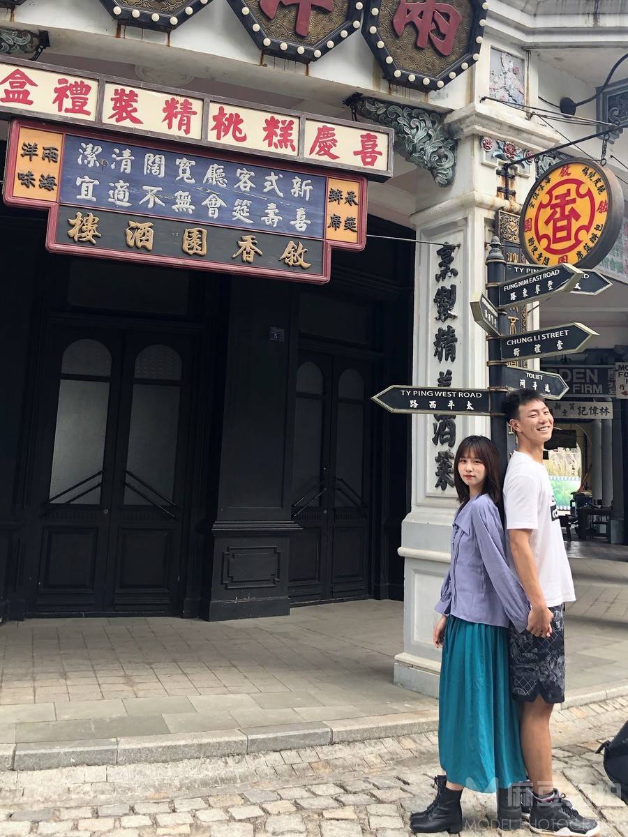 情侣模特