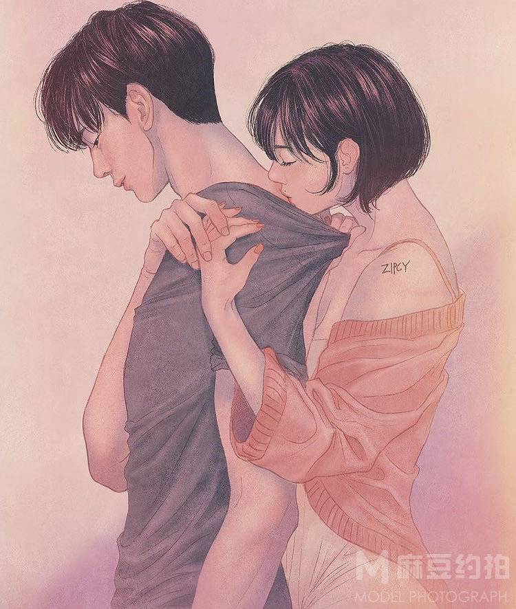情侣模特