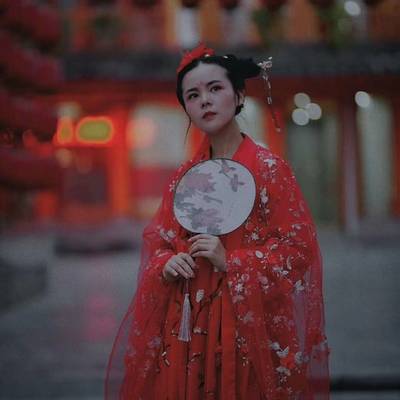 森系模特