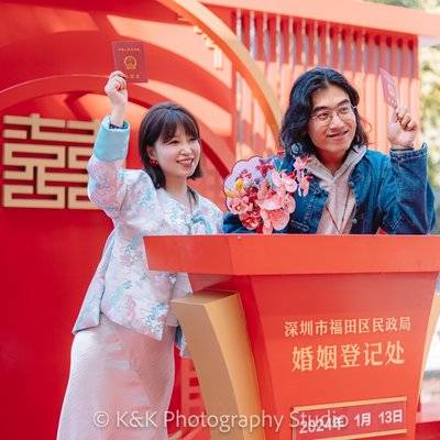 情侣模特