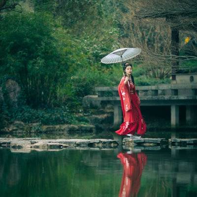 汉服模特