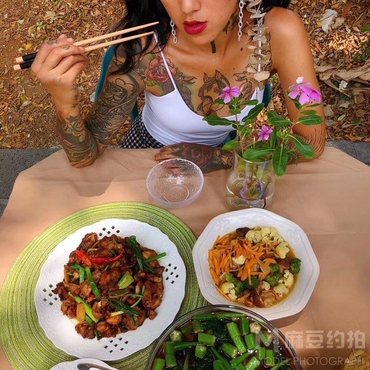 暗黑模特
