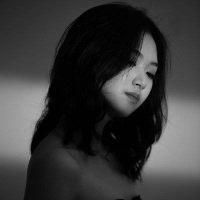 黑白模特