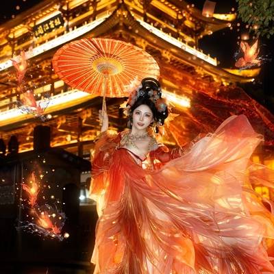 汉服模特