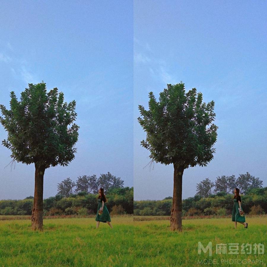 森系模特