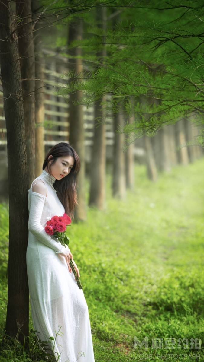 森系模特
