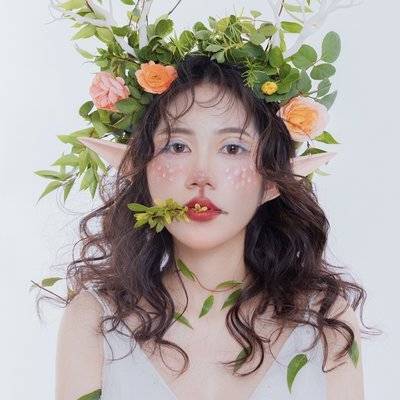 森系模特