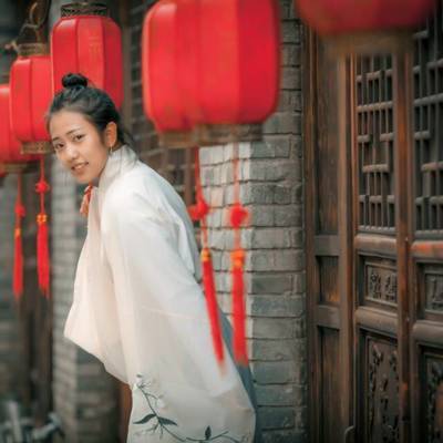 汉服模特