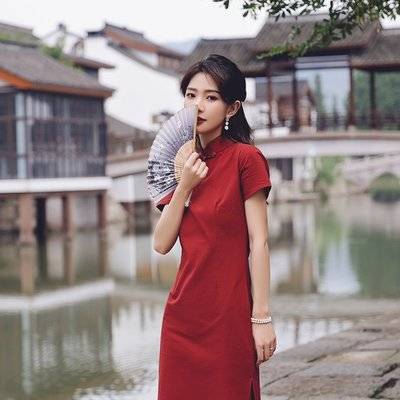 旗袍模特