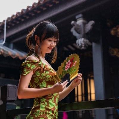 旗袍模特