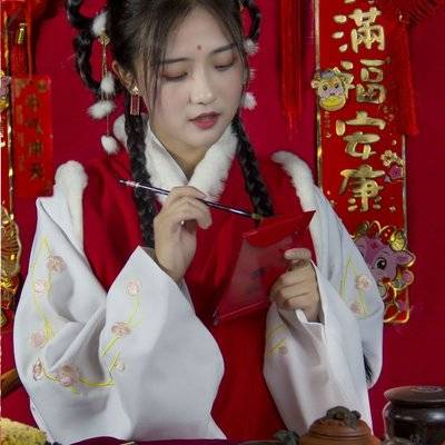 汉服模特