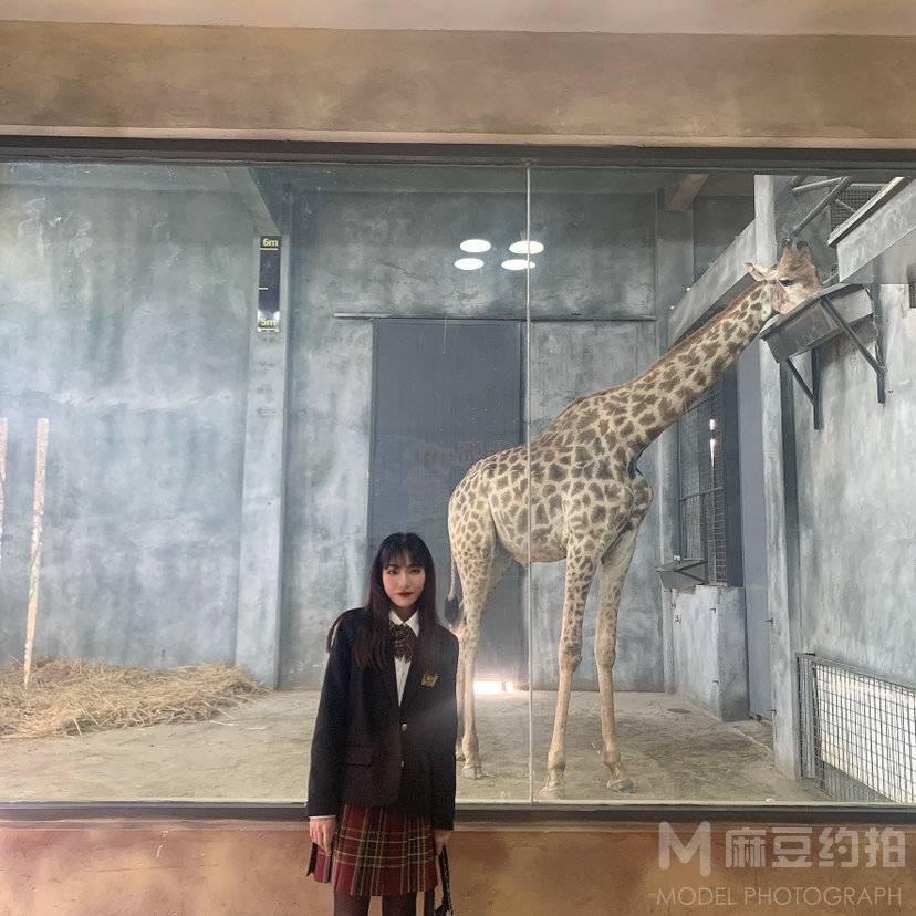 黑白模特