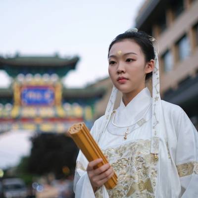 汉服模特