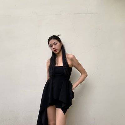 黑白模特