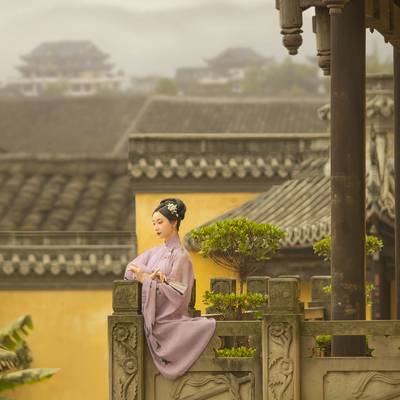 汉服模特