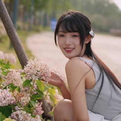 森系模特