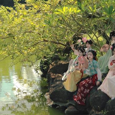 汉服模特