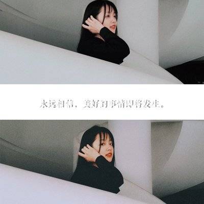 黑白模特