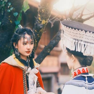 汉服模特