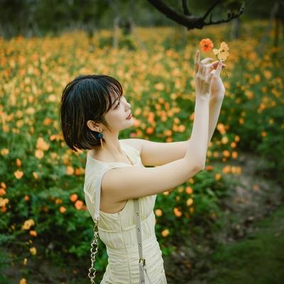 森系模特